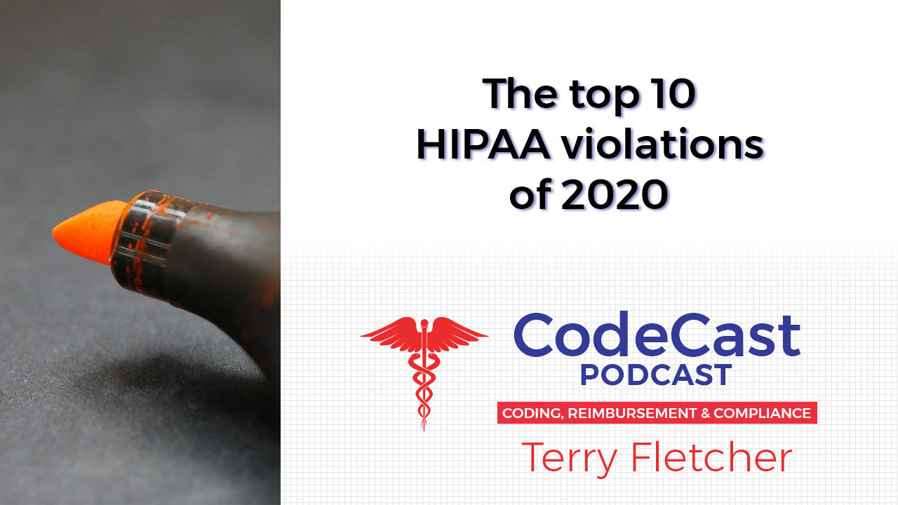 The top 10 HIPAA violations of 2020