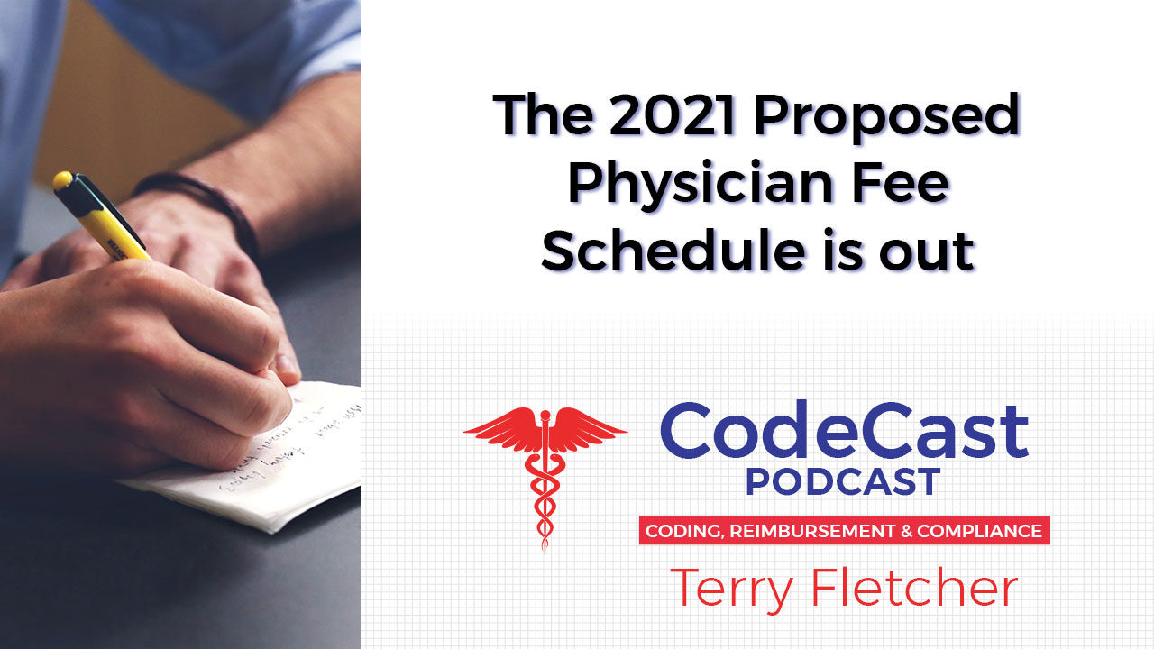 The 2021 Proposed Physician Fee Schedule is out