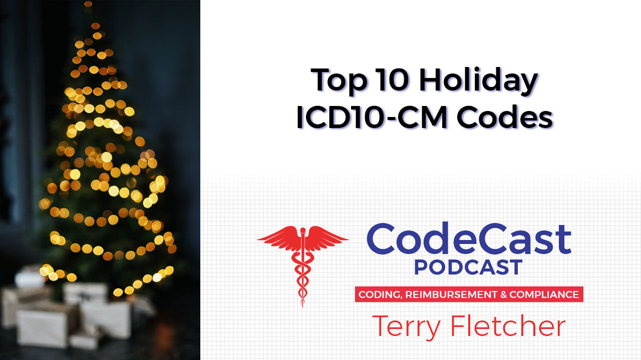 Top 10 Holiday ICD10-CM Codes