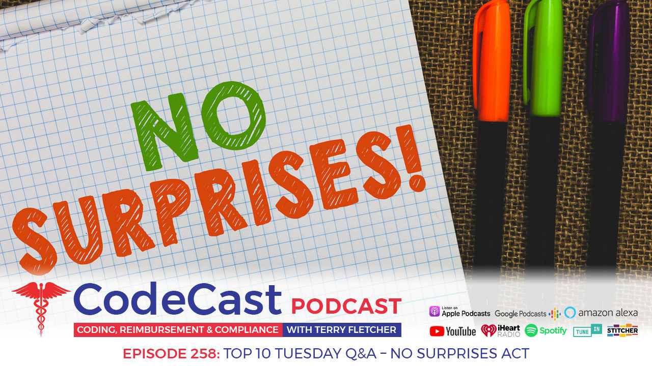 Top 10 Tuesday Q&A – No Surprises Act Top