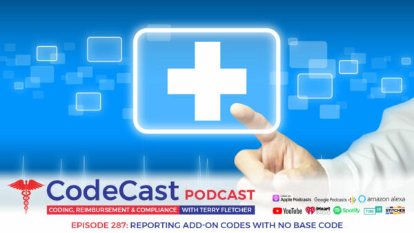 Reporting add-on codes with no base code