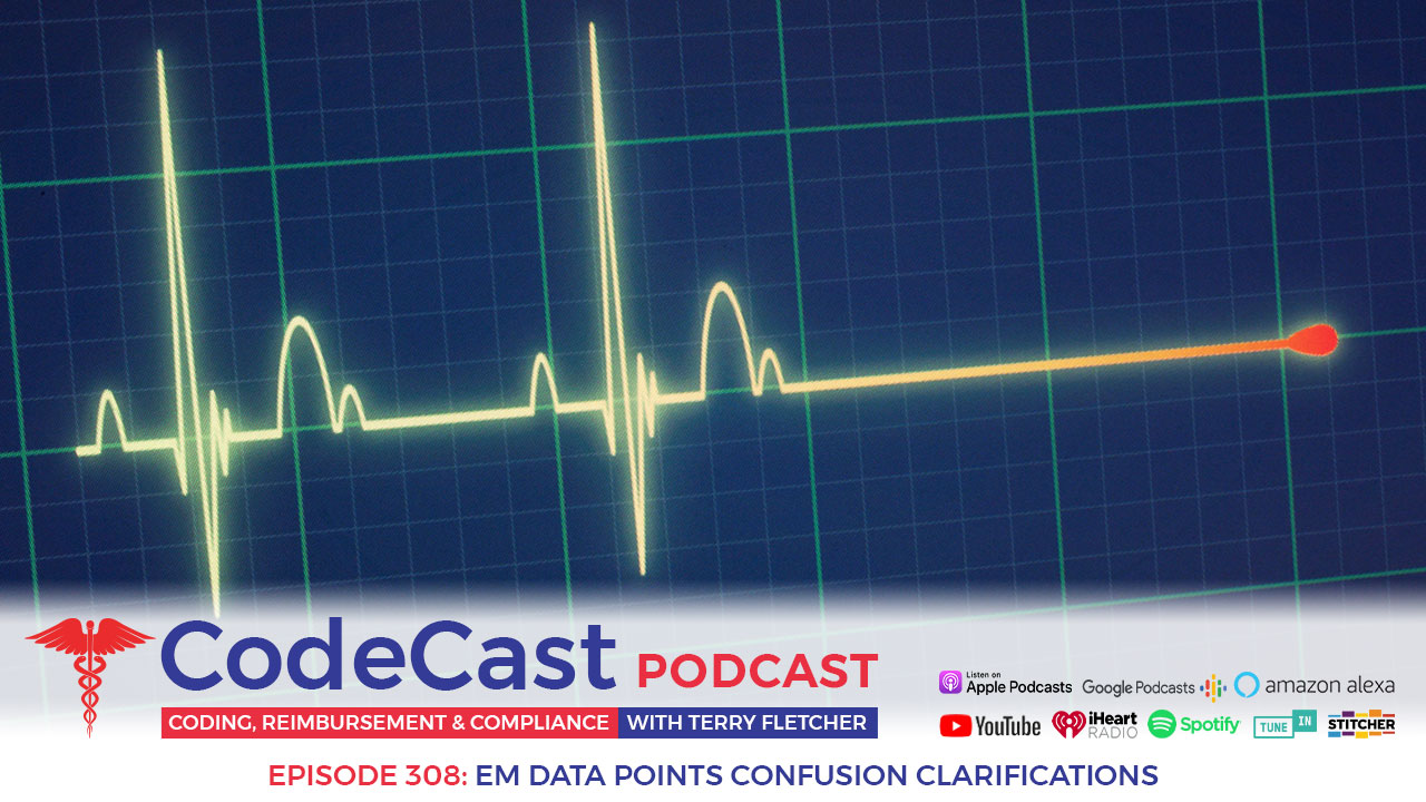 EM Data Points Confusion Clarifications