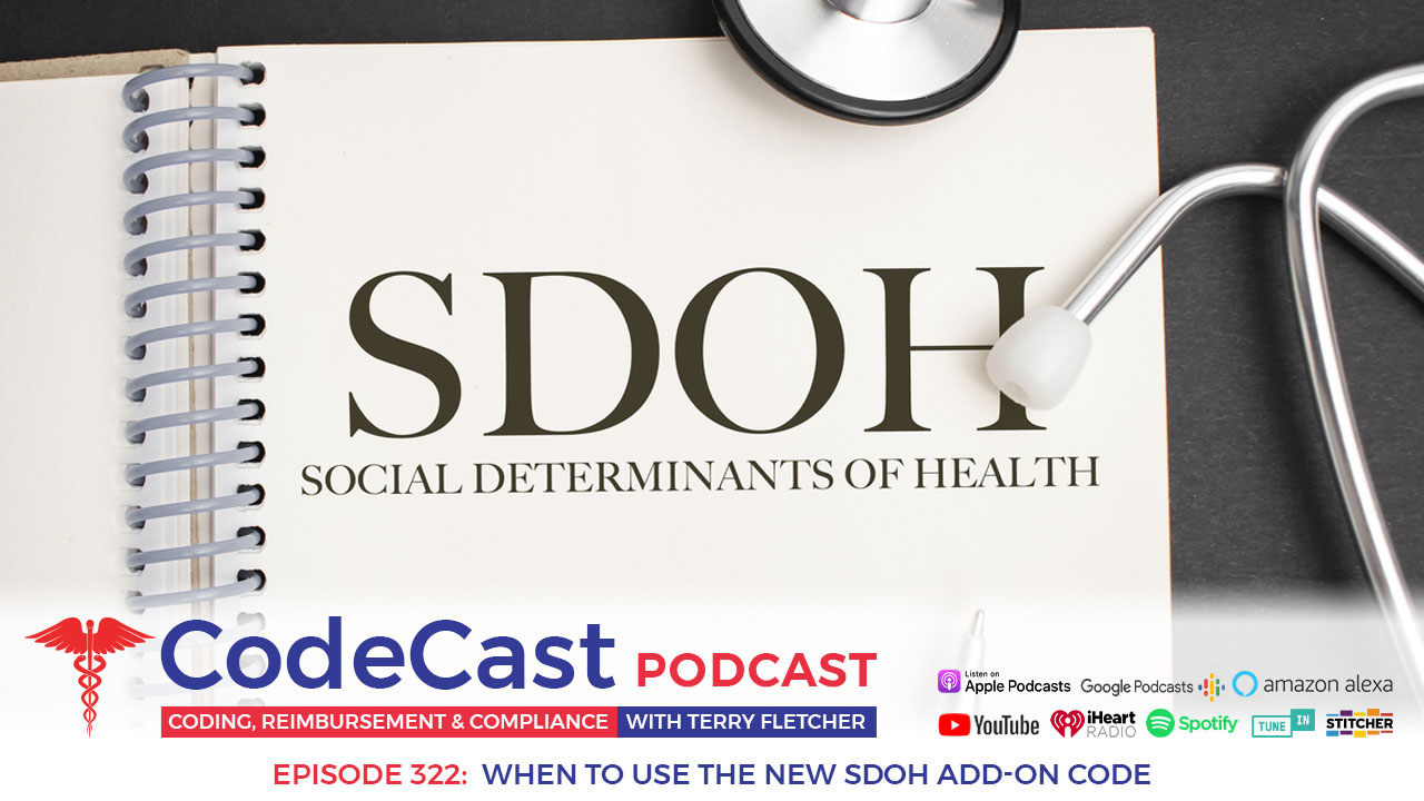 When to use the new SDoH add-on code