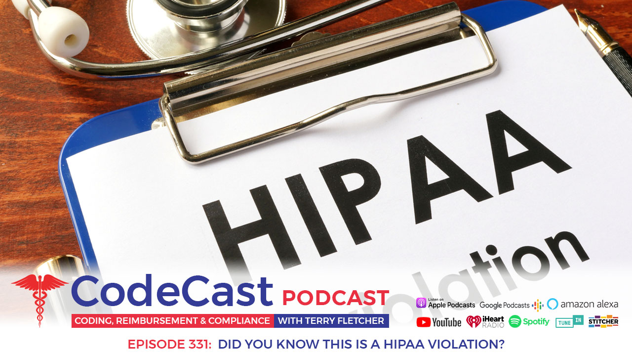 Did you know this is a HIPAA violation?